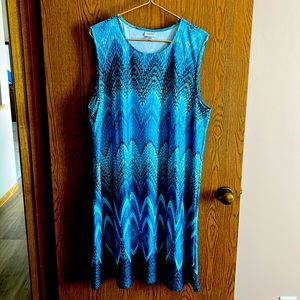 Avenue patterned dress